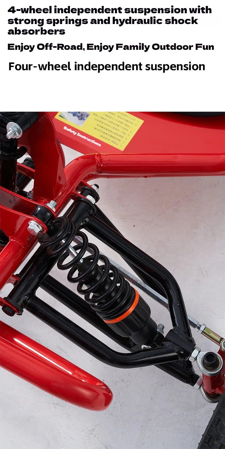 Gas-Powered All-Terrain Go Kart | 4-Stroke High Horsepower