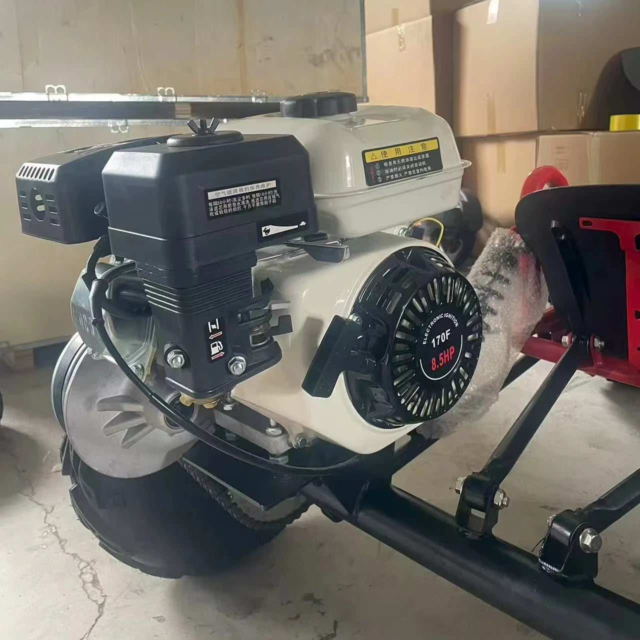 212CC 4 Stroke Pedal Go Kart All-Terrain Off-Road Fuel-Powered Outdoor Drifting Vehicle for Adults & Children 70km/h Max Speed