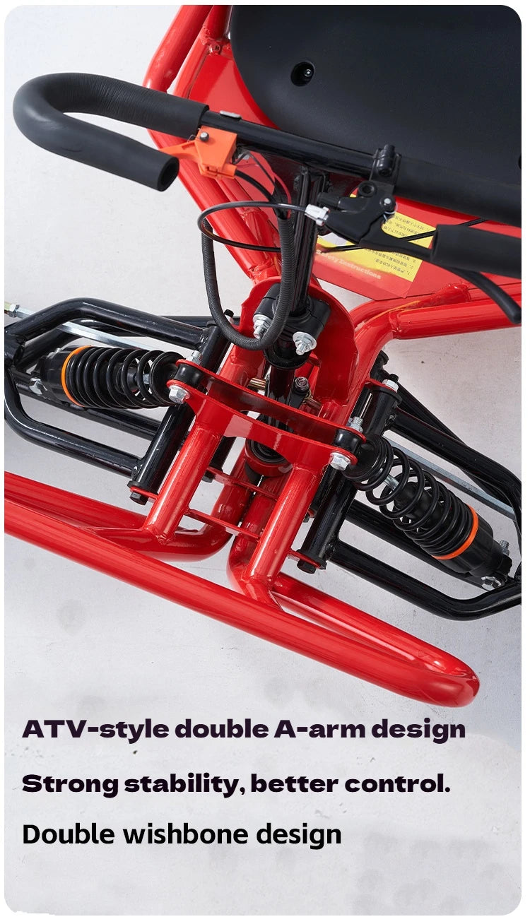 Gas-Powered All-Terrain Go Kart | 4-Stroke High Horsepower