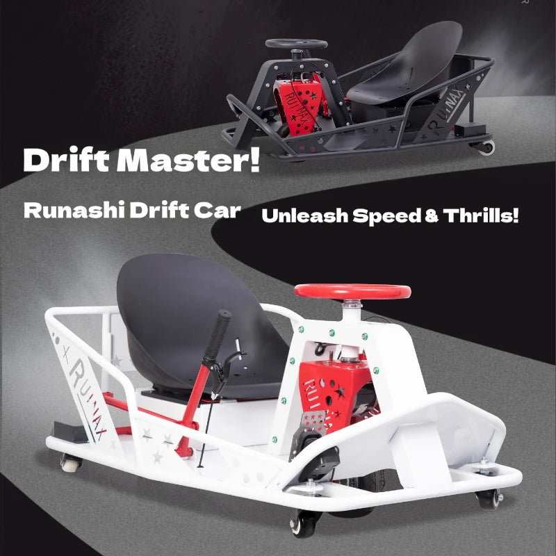 Electric High-Power Drift Stunt Go-Kart for Kids & Adults