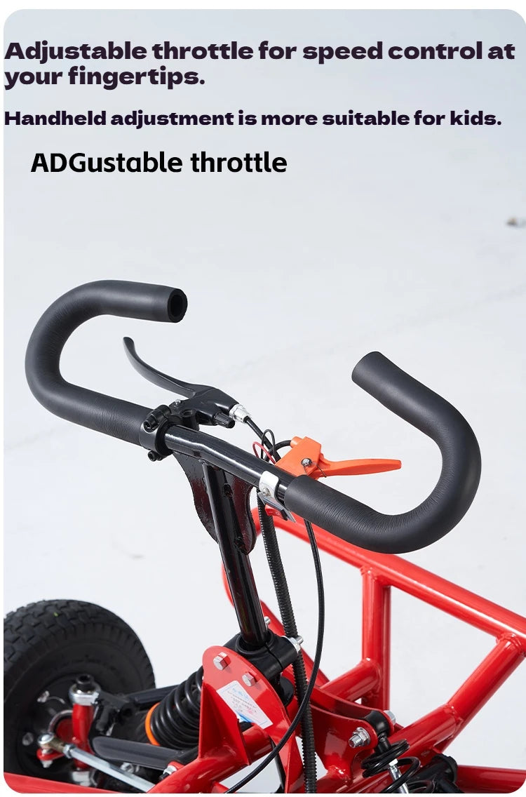 Gas-Powered All-Terrain Go Kart | 4-Stroke High Horsepower