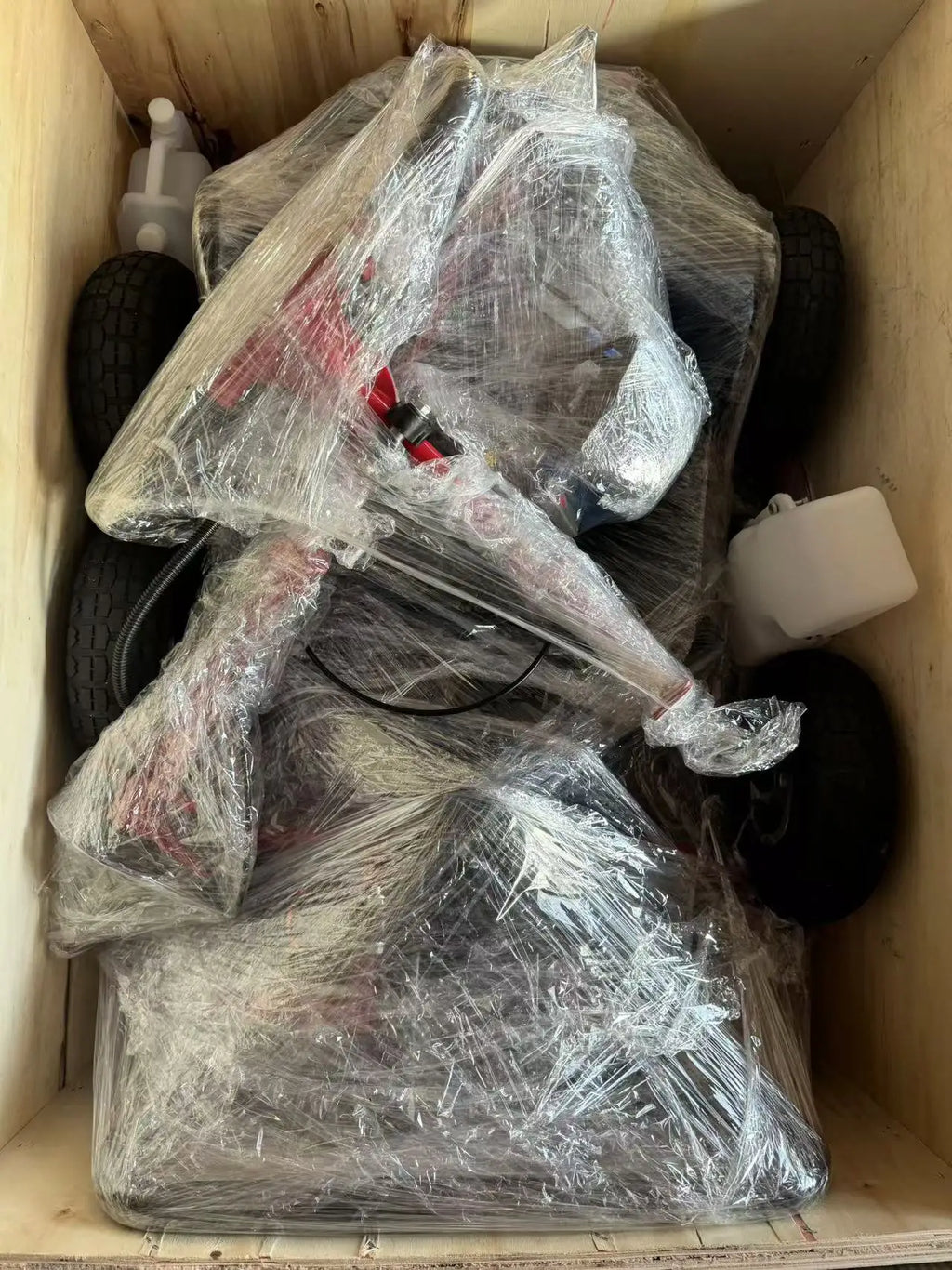 Adult Off-road Kart 90CC/212CC Gas Power Two-stroke 6inch 10inch Tire Four-wheel Kart