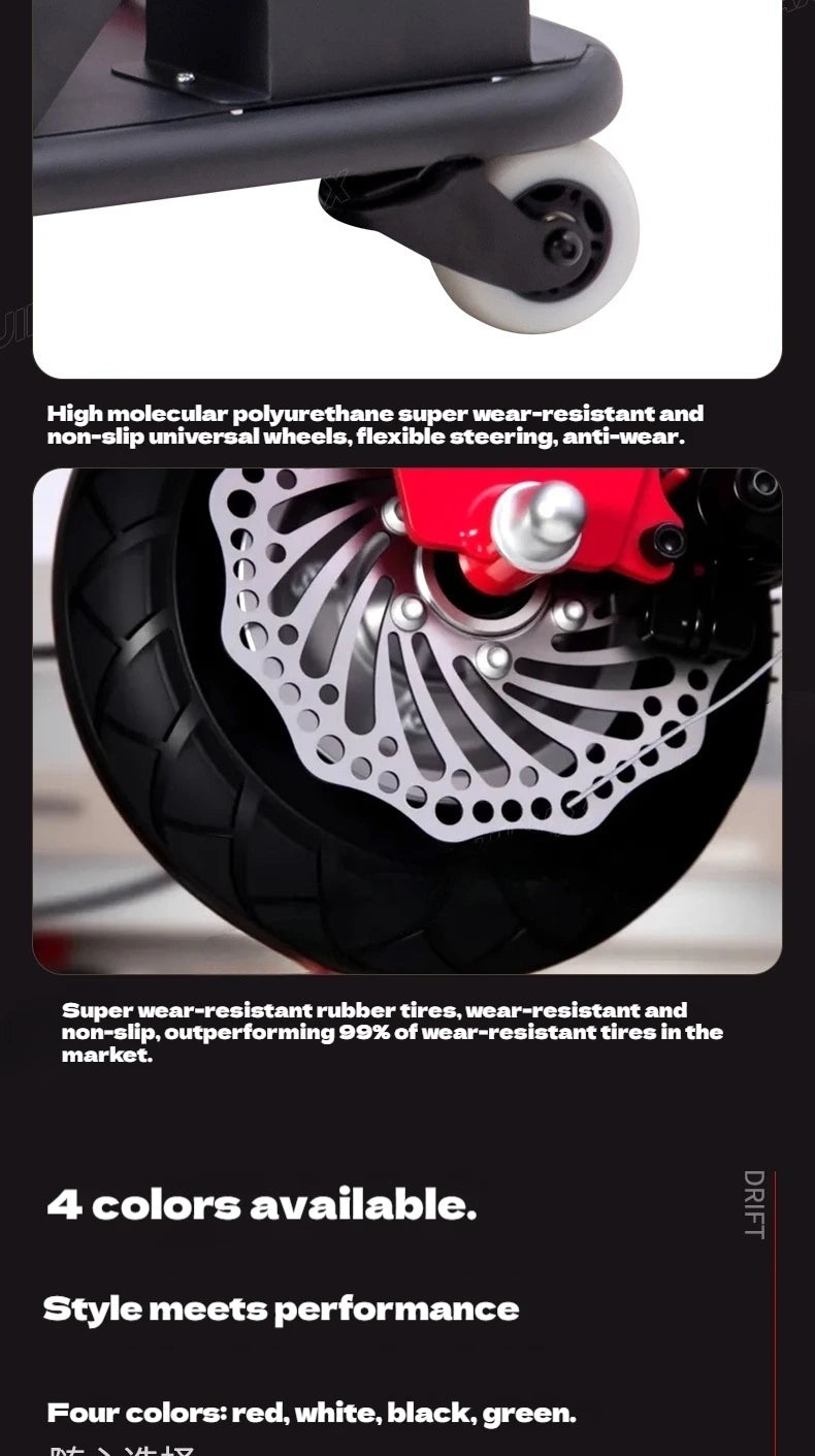 Electric High-Power Drift Stunt Go-Kart for Kids & Adults