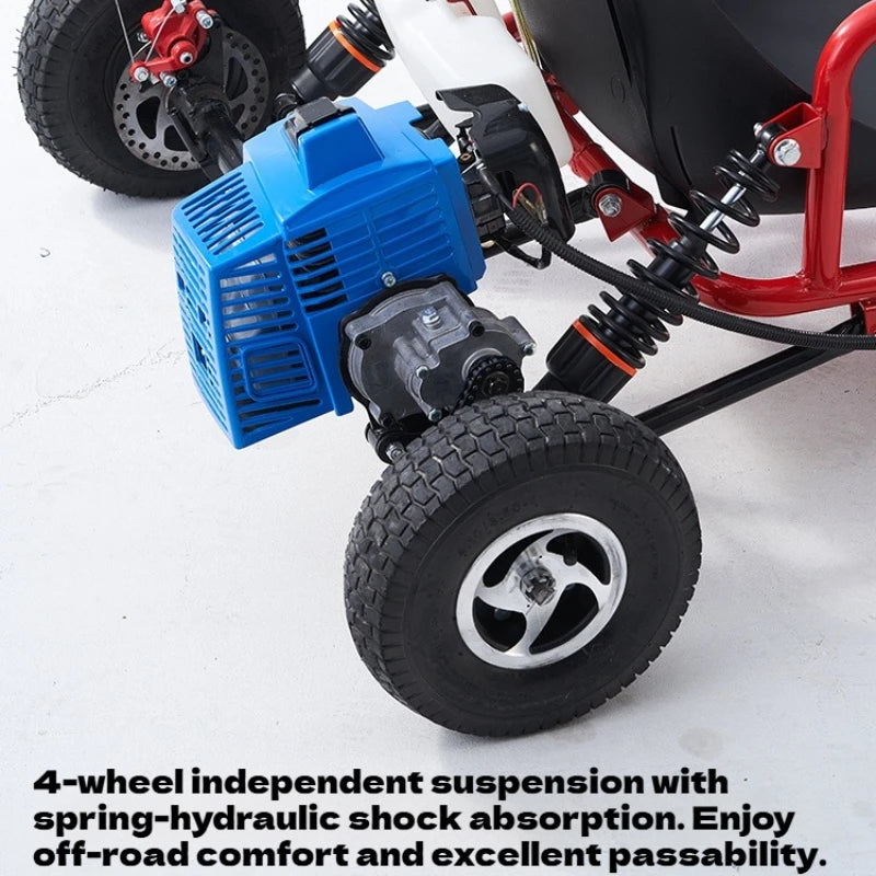 Gas-Powered All-Terrain Go Kart | 4-Stroke High Horsepower
